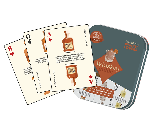 Whiskey Guide Playing Cards