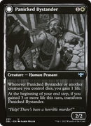 Panicked Bystander // Cackling Culprit (DBL-295) - Innistrad: Double Feature: (Double Faced Transform)