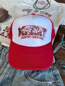 Merry Country Christmas Trucker Hat