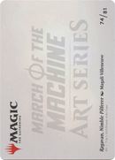 Ragavan, Nimble Pilferer // Ragavan, Nimble Pilferer (AMOM-074) - March of the Machine Art Series (Borderless) Foil