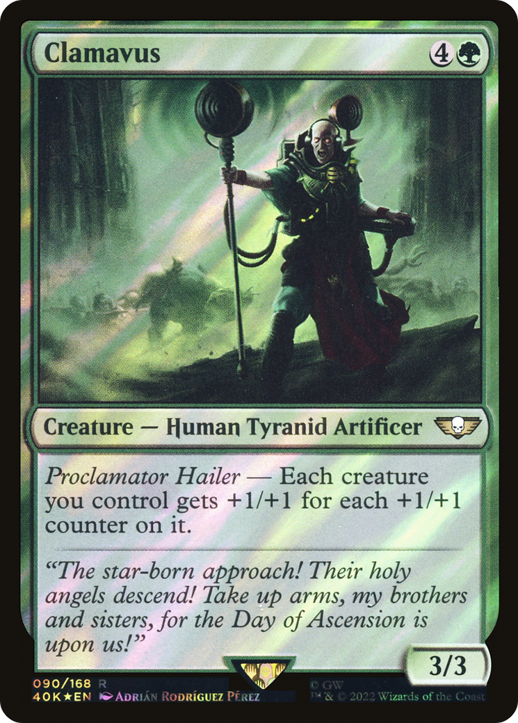 Clamavus (40K-90★) - Warhammer 40,000 Commander Foil