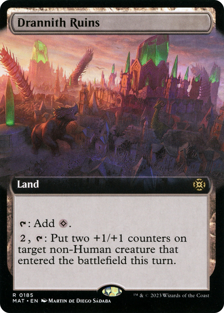 Drannith Ruins (MAT-185) - March of the Machine: The Aftermath: (Extended Art) Foil