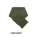 Men's Autumn Winter Solid Color Polar Fleece Scarf