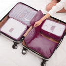 9Pcs Clothes Storage Bags Water-Resistant Travel Luggage Organizer Clothing Packing Cubes for Blouse Hosiery Stocking Underwear
