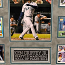 Ken Griffey Jr. 10-Card Custom Display Frame Seattle Mariners