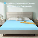 3 Inch Gel-Infused Cooling Bed Topper for All-Night Comfy