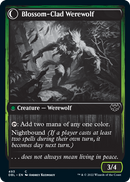 Weaver of Blossoms // Blossom-Clad Werewolf (DBL-493) - Innistrad: Double Feature: (Double Faced Transform)