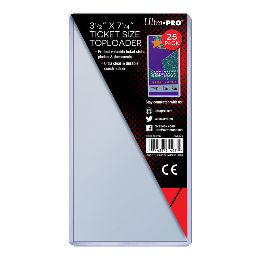 Ultra PRO: Toploader - 3-1/2