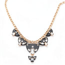 GUESS Statement Necklace with Lucite Drops