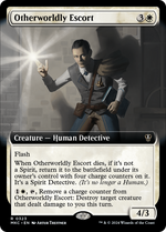 Otherworldly Escort (MKC-323) - Murders at Karlov Manor Commander: (Extended Art)