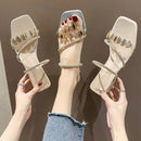 Women's Dignified Rhinestone Sandals