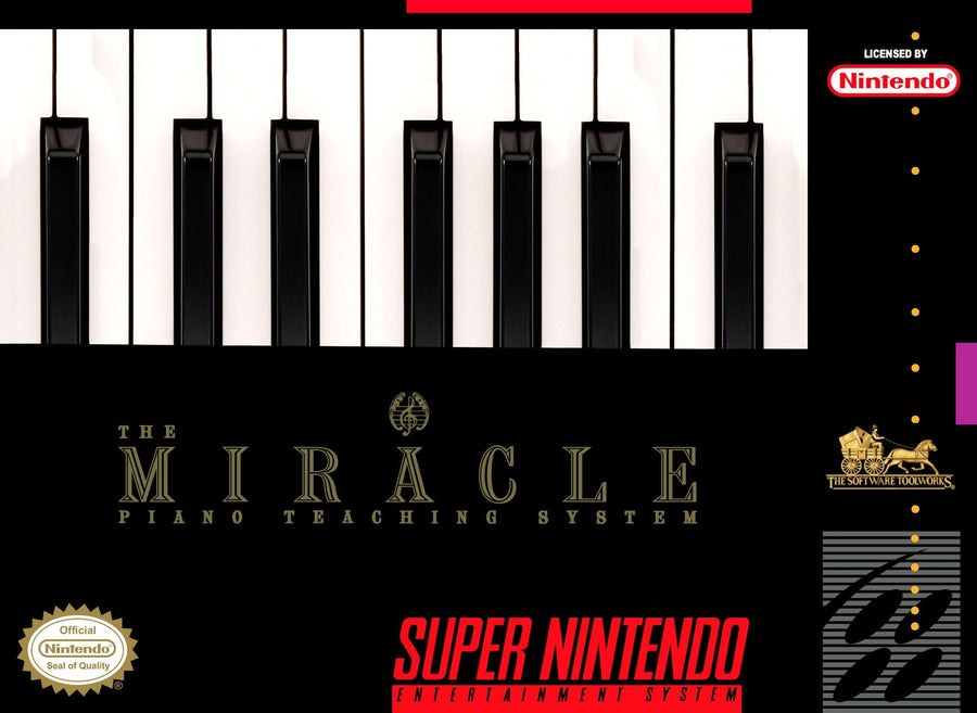 Miracle Piano Teaching System (Super Nintendo)