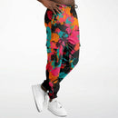 Fiesta Colors Paint Splatter Unisex Cargo Joggers (Fleece Lined)