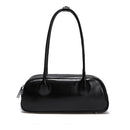 Womens Minimalist Genuine Leather Underarm Bag