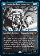 Jacob Hauken, Inspector // Hauken's Insight (VOW-320) - Innistrad: Crimson Vow: (Showcase, Double Faced Transform) Foil