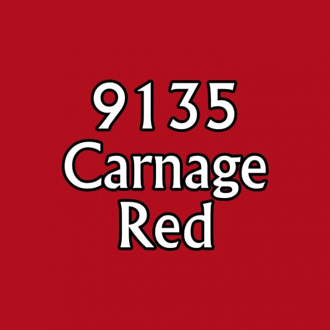 Master Series Paint: Carnage Red