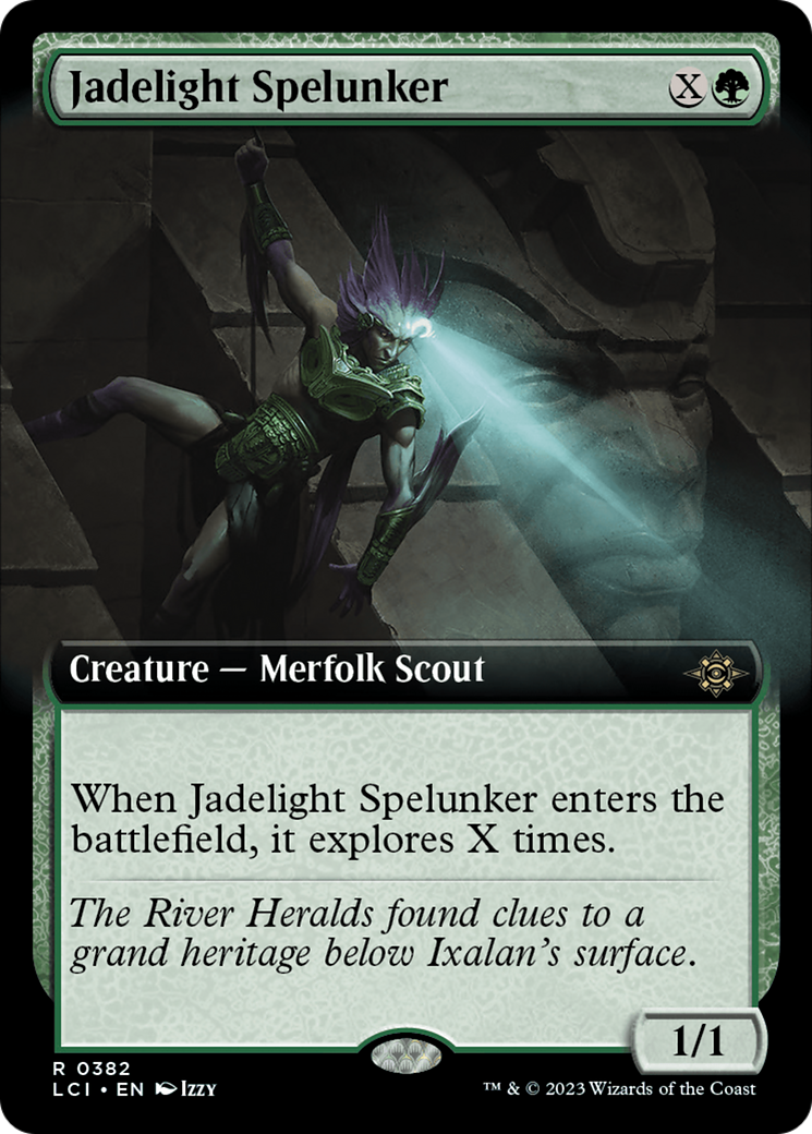 Jadelight Spelunker (LCI-382) - The Lost Caverns of Ixalan: (Extended Art) Foil