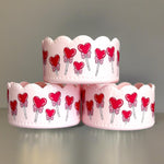 Heart Lollipop Scallop Tumbler Boot -fits 20-40oz