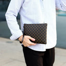 Men's Clutch Clutch Envelope Package Casual Gingham Check