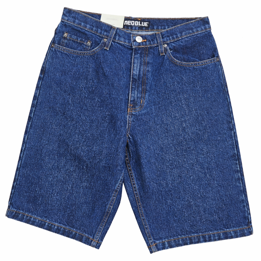 Neo Blue Denim Shorts