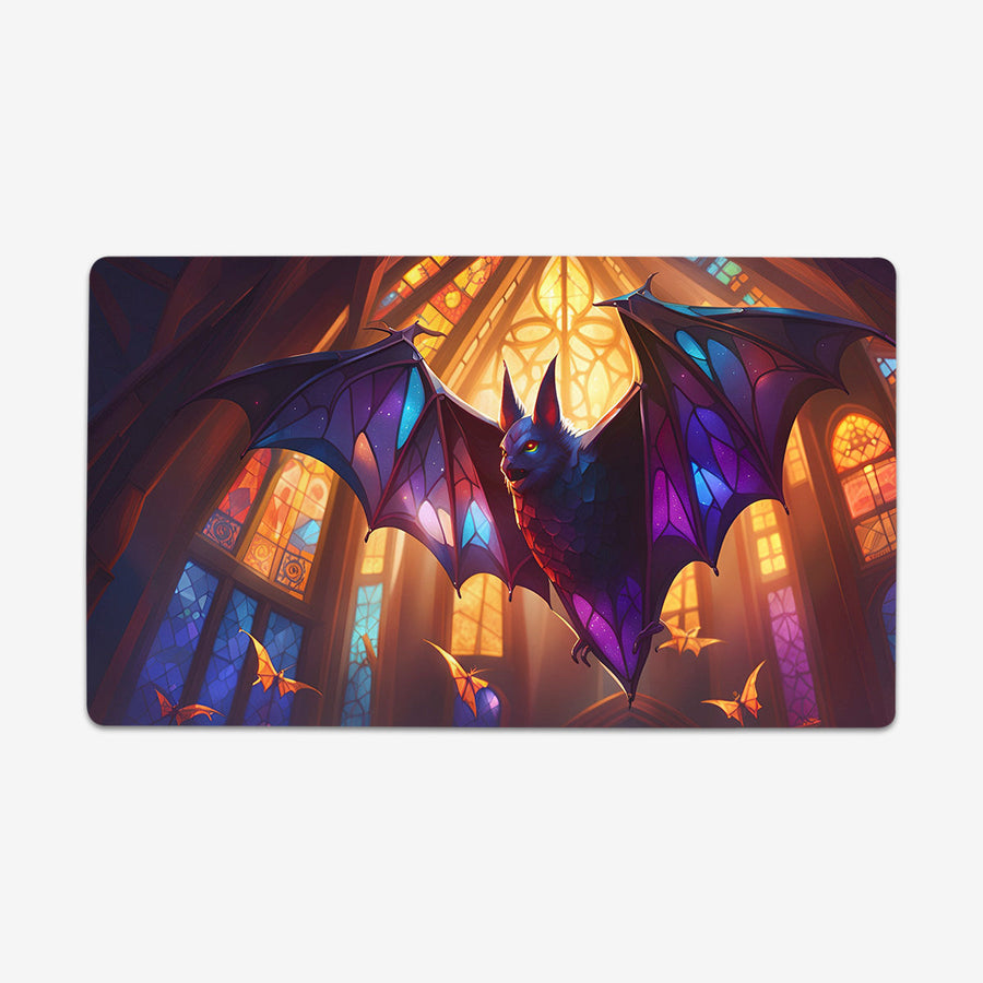 Stained Glass Bat Playmat