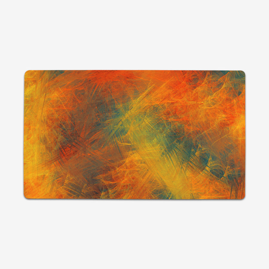 Abstract Fire Playmat