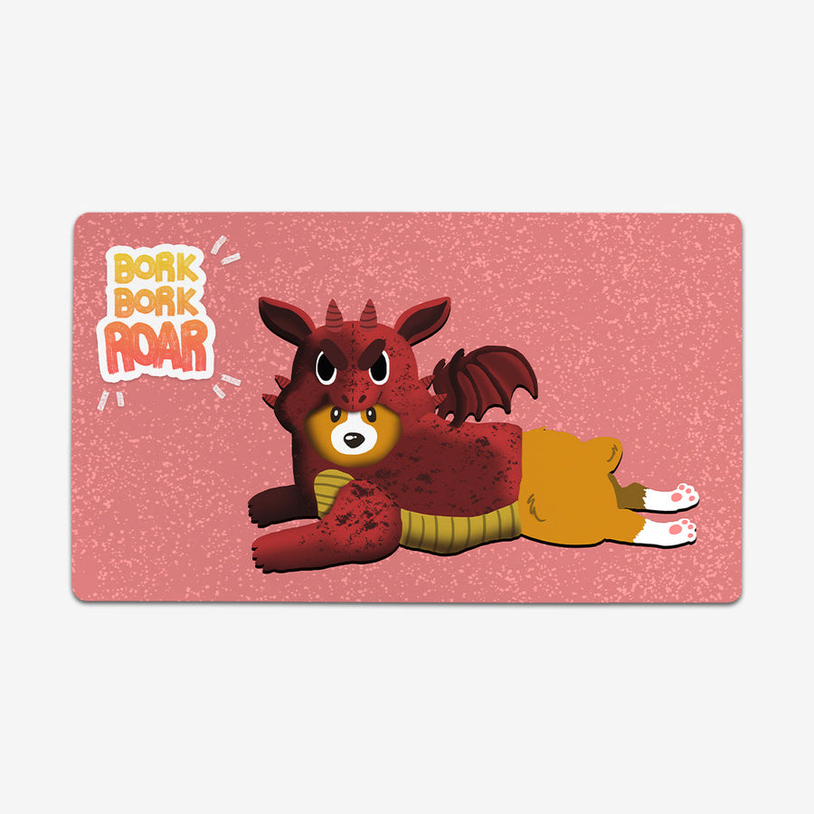 Dragon Corgi Playmat