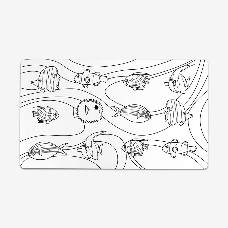 Colorbook Fish O' Teh Ocean Playmat