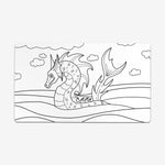 Colorbook Gentle Sea Drake Playmat