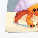 Pixel Attack Crabs Playmat