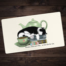 Books Cats And Tea Playmat