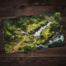 Road to the Woodcutters Cabin Playmat