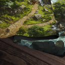 Road to the Woodcutters Cabin Playmat
