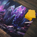 Black Mana Crystals Playmat
