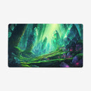 Green Mana Crystals Playmat