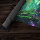 Green Mana Crystals Playmat