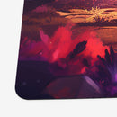 Red Mana Crystals Playmat