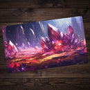 Red Mana Crystals Playmat