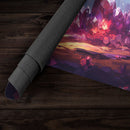 Red Mana Crystals Playmat