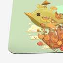 Fish Blimp Pig Pirates Playmat