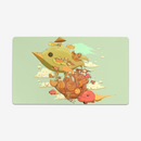Fish Blimp Pig Pirates Playmat