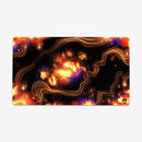 Flaming Fissures Playmat