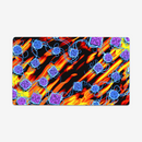Electric Fire Dice Playmat