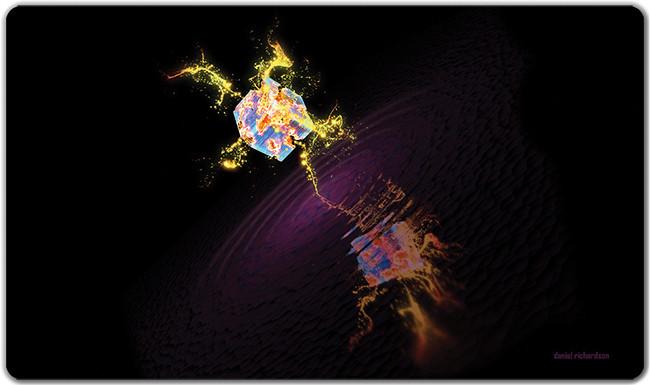 Burning Data Playmat