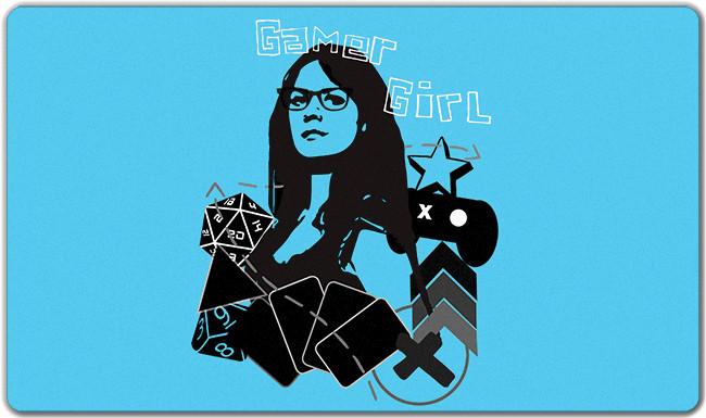 Gamer Girl Playmat