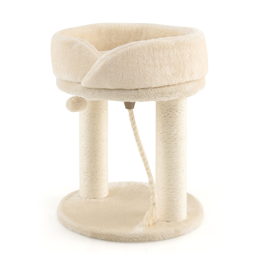Cat Climbing Tree with Plush Perchs and Scratching Post
