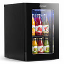 Beverage Refrigerator 0.6 Cu Ft 24 Can Countertop Mini Fridge