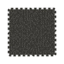 Interlocking Rubber Exercise Mat 48 Sq Ft with Borders