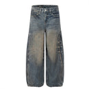 Ins Design Sense Mop Pants