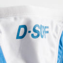 Men's Triangle Color Matching Low Waist Swimming Trunks